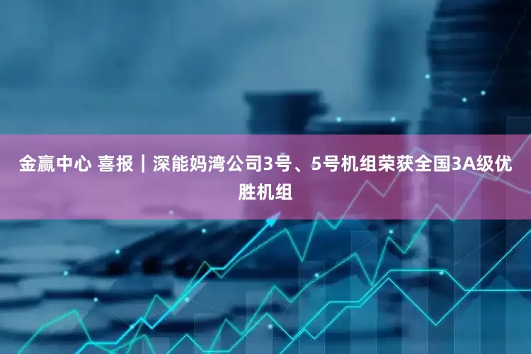 金赢中心 喜报｜深能妈湾公司3号、5号机组荣获全国3A级优胜机组