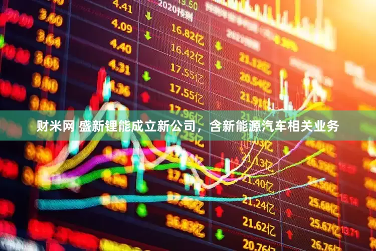 财米网 盛新锂能成立新公司，含新能源汽车相关业务