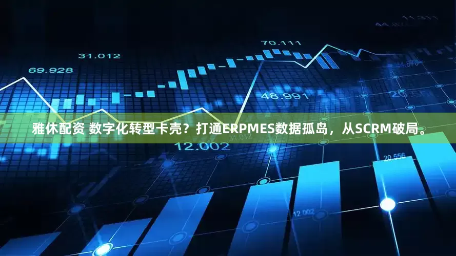 雅休配资 数字化转型卡壳？打通ERPMES数据孤岛，从SCRM破局。